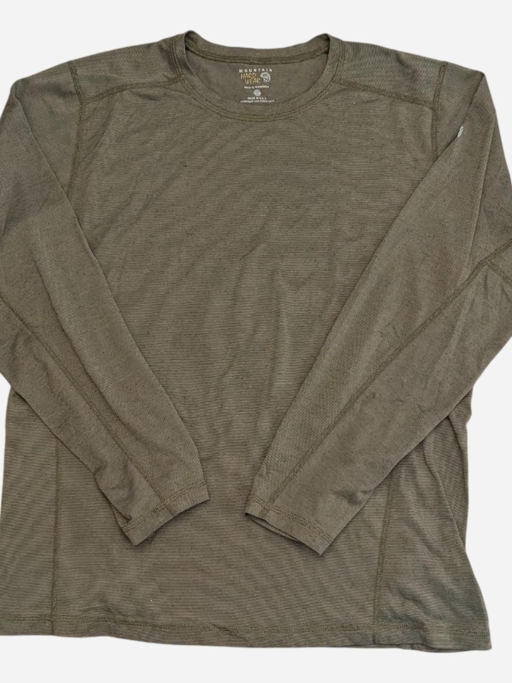 Mountain Hardwear Men's Long-Sleeve Baselayer in Olive